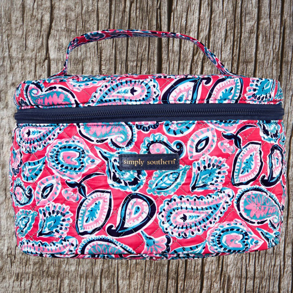 Simply Southern Glam Bag / Cosmetic Bag / Paisley