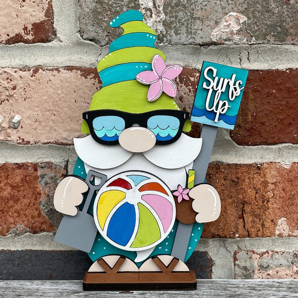 Beach Gnome Surf's Up Shelf Sitter DIY Kit