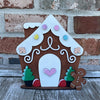 Kids Gingerbread House Shelf Sitter Family DIY Kit