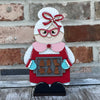 Santa, Mrs. Clause , & Gingerbread Shelf Sitter Family DIY Kit