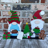 Christmas Interchangeable Add on - 4 Gnomes Shelf Sitter DIY Kit