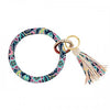 Simple Southern Bangle Keychain bracelet w/tassel