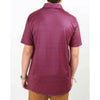 Simply Southern Tech Stripe Polo for Men in Red & Navy