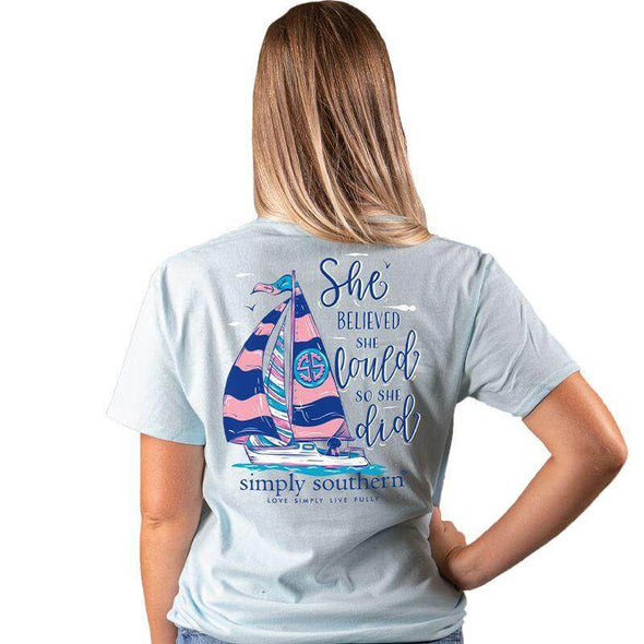 Simply Southern She Believed She Could T-Shirt