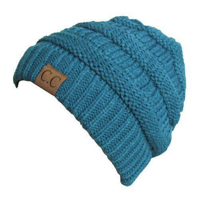 CC Beanie-Beanie-Girlie Girl-Teal-Your-Southern-Heart-Boutique