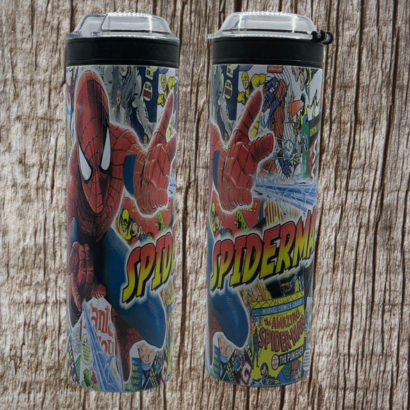 Spiderman Tumbler w/Snack cup lid