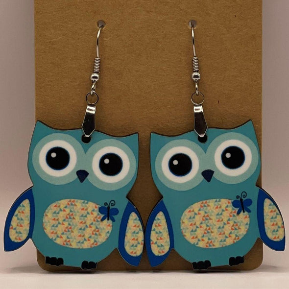 Custom Made Owl earrings