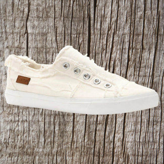 CORKYS     WHITE SLIP ON SNEAKERS / SHOES