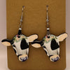 Custom Made Cow earrings