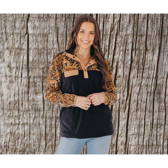 Simply Southern Simply Soft Camo Pullover