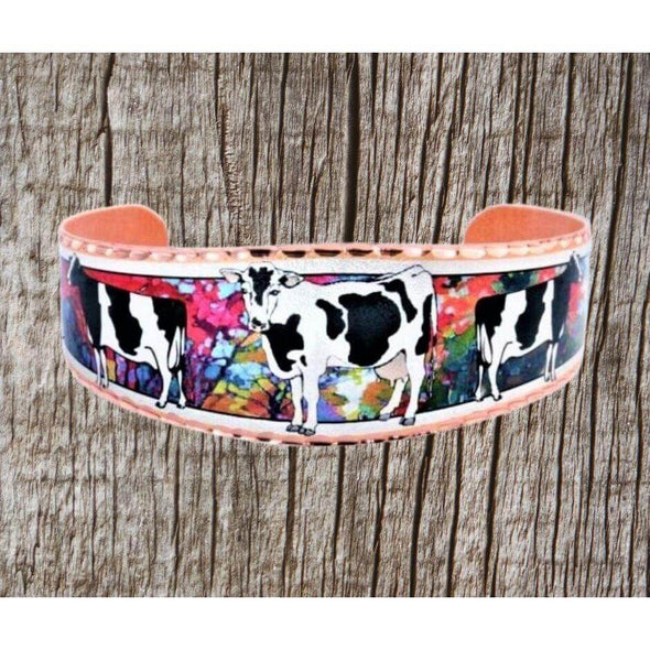 Handcrafted Cows Bracelet