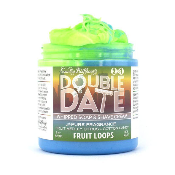 Double Date Whipped Soap and Shave - Fruit Loops